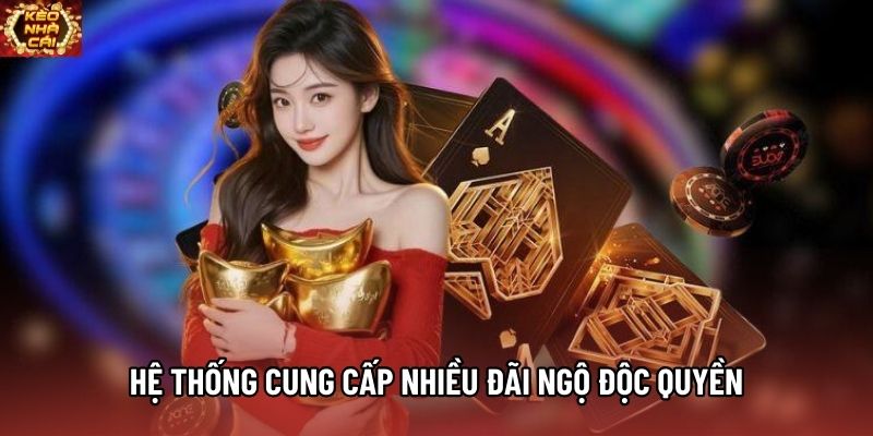 Hệ thống cung cấp nhiều đãi ngộ độc quyền Hệ thống cung cấp nhiều đãi ngộ độc quyền